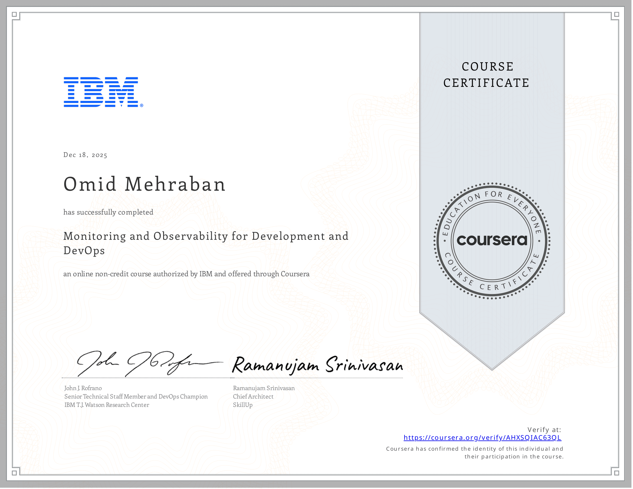 Monitoring and Observability for Development and DevOps
